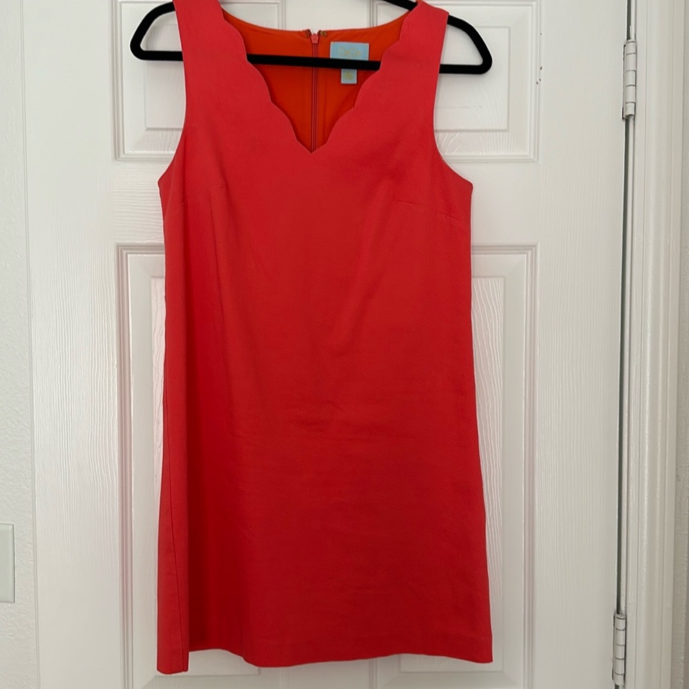 CeCe by Cynthia Steffe coral dress